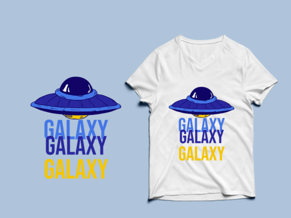 Galaxy tshirt design