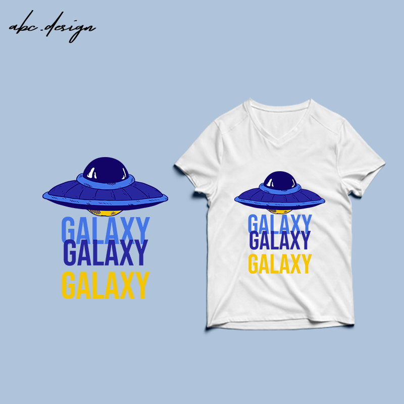galaxy tshirt design