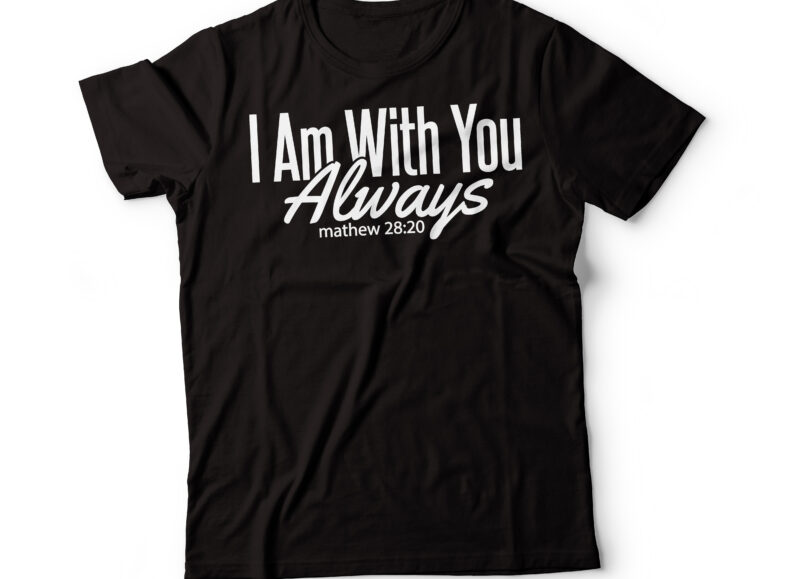 Christian bible verse typography design | bible quote typography | christian t-shirt design | bible t shirt designs