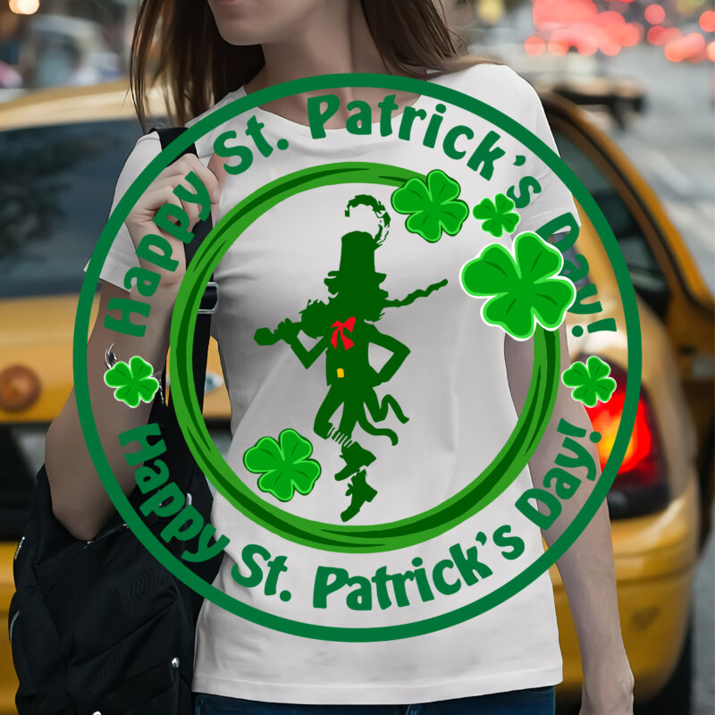 St Patrick Svg, Lucky and Blessed, Shamrock, Lucky Clover, Lucky Patrick’s day, Create a lovely leprechaun for St Patrick’s Day
