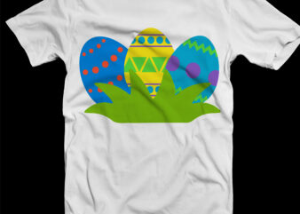 Happy easter day t shirt template, Egg Easter t shirt design