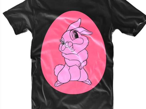 Easter egg svg, bunny t shirt design