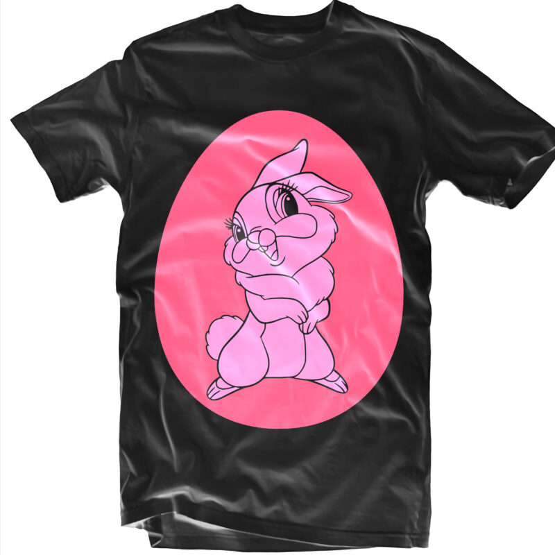 Easter egg Svg, Bunny t shirt design