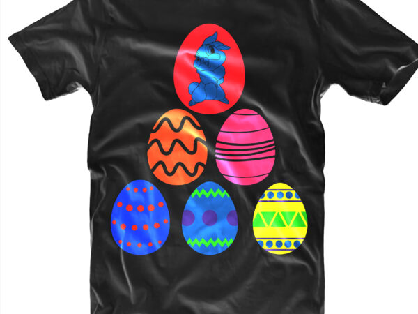 Happy easter day, easter egg t shirt design