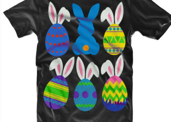 Happy easter day t shirt template, Rabbit egg Easter t shirt design