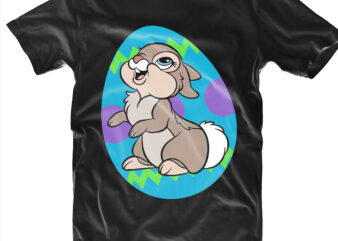 Rabbit easter Svg, Easter egg Svg, Rabbit egg easter t shirt design