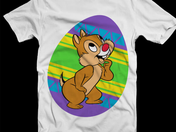 Rabbit egg easter t shirt design, bunny easter day t shirt template