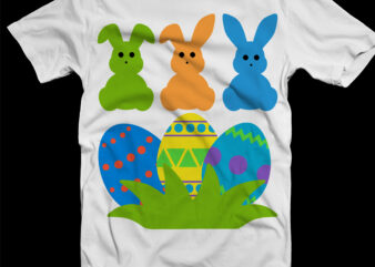 Rabbit egg easter, Happy easter day t shirt template, Rabbit egg Easter t shirt design