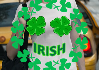 Irish Smiley Face, Fun Saint Patrick’s Day, Saint Patrick’s Day t shirt design