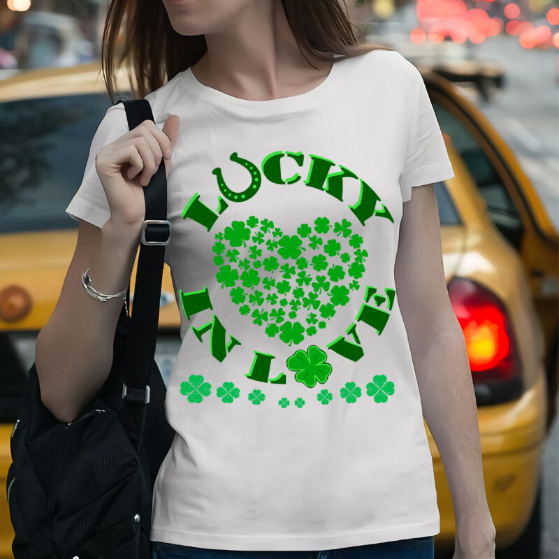 15 Design St. Patrick’s Day Bundle, Lucky and Blessed, Lucky Clover, Lucky Patrick’s day, Patricks day lover