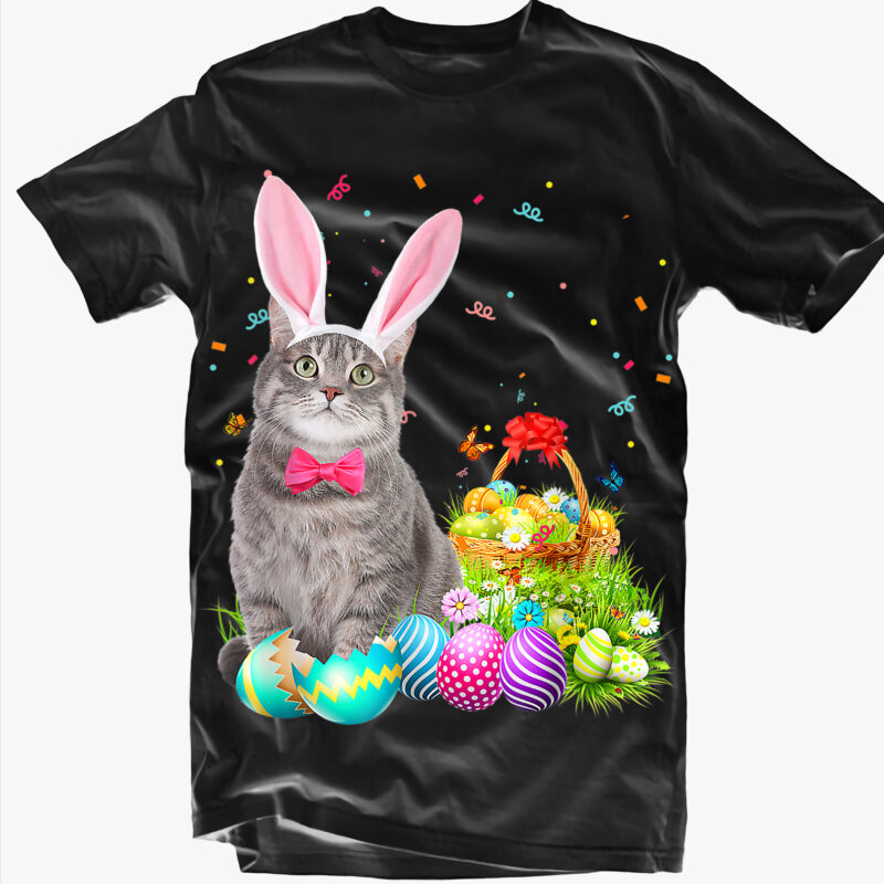 Easter Animals PNG 41 Bundle, Easter animals, Dogs, Cats, Dinosaurs, Unicorns, Easter animals t shirt design, Easter t shirt design