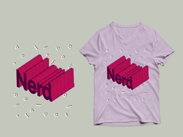 Nerd buy t shirt design – psd nerd buy t shirt design – png nerd buy t shirt design