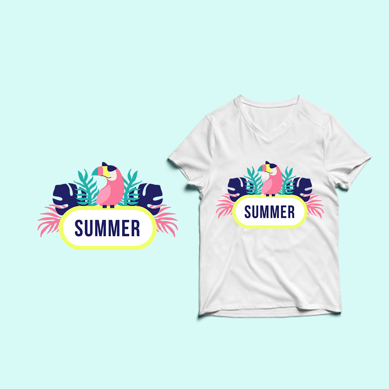 summer print shirt