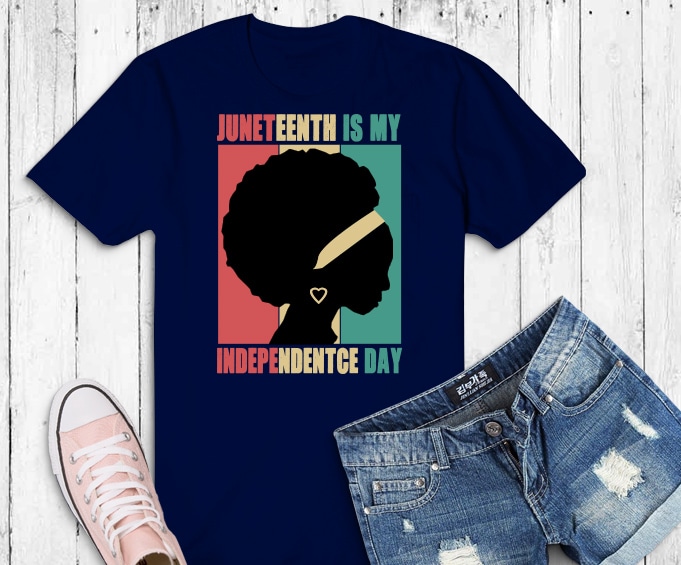 Juneteenth Shirt design png, Free-ish Black Lives Matter svg, I can’t Breathe eps, black freedom 1865 flag pdf