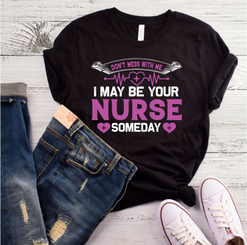 15 best selling nurse t-shirt designs bundle