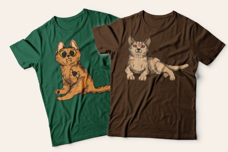 Animals illustration bundle, Animal vector bundle, Dogs and cats bundle, Cartoon bundle, Mega bundle, Big bundle, Monster illustration, vector, t shirt design bundle,