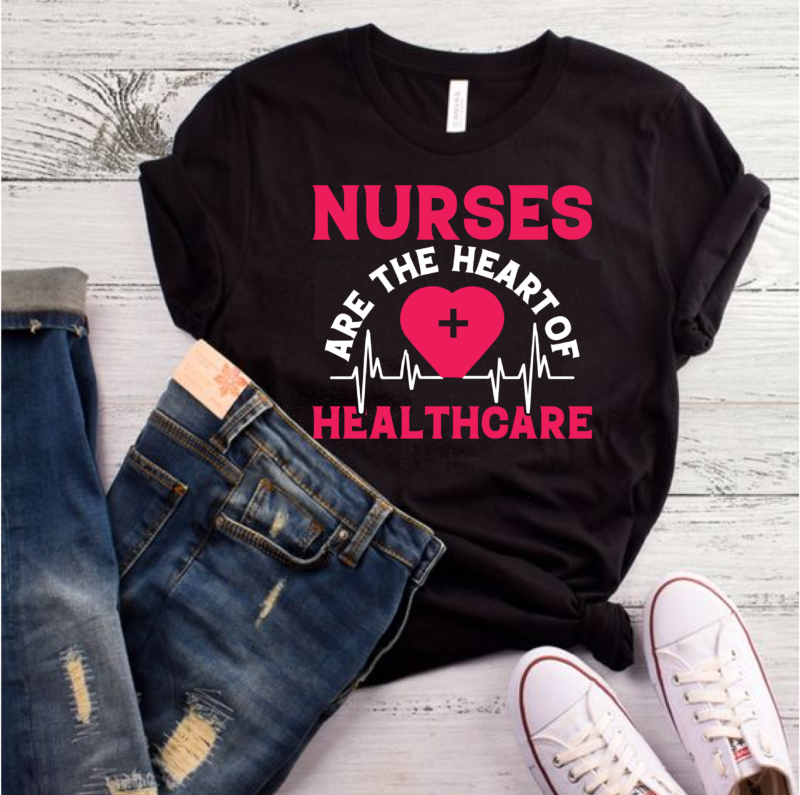 15 best selling nurse t-shirt designs bundle