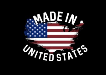 Made in united states t shirt designs for sale