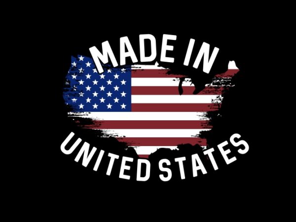 Made in united states t shirt designs for sale