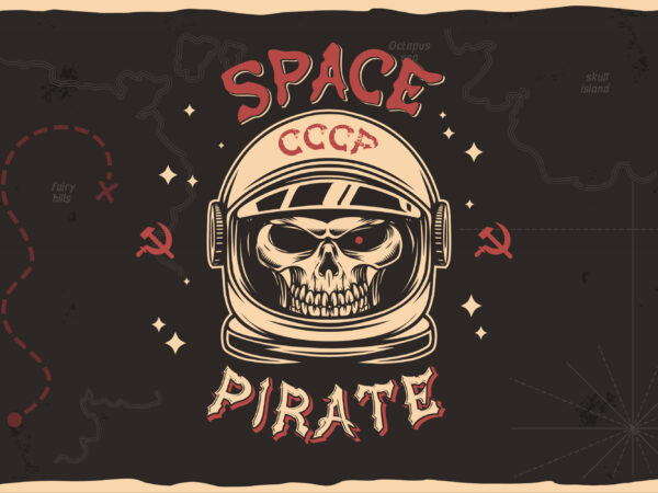 Space pirate t-shirt