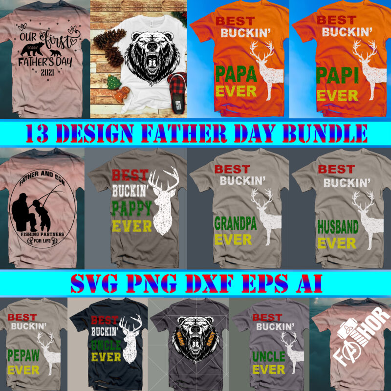 Daddy SVG 13 Bundle, Happy Fathers Day svg Pack/Bundle, Bundle Daddy, Bundle Father, Bundle Father Day, Bundle Father Day Svg