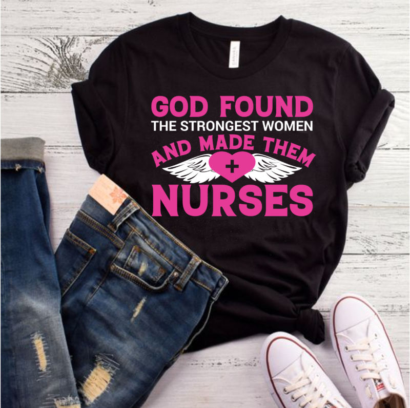 15 best selling nurse t-shirt designs bundle