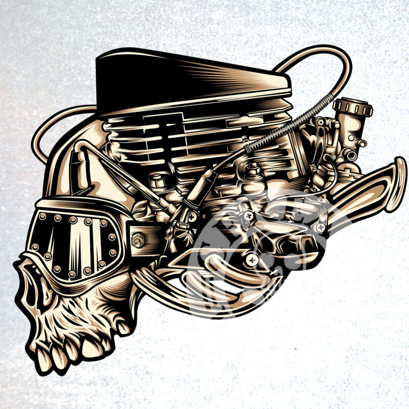 Steampunk Skull