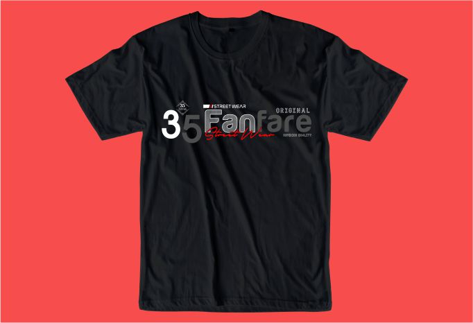 DESAIN KEMEJA FANFARE T