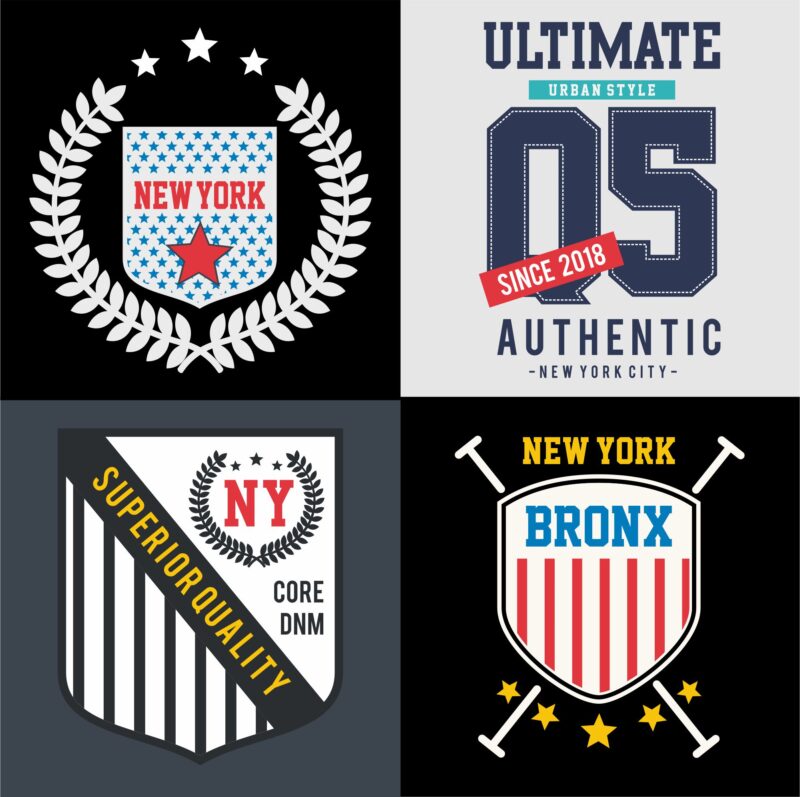 Urban street t shirt design bundle, patch, patches, embroidery,logo,symbol,varsity,urban style,urban city t shirt design graphic, vector, illustration new york city,the bronx,california,brooklynsan francisco, los angeles, number design, los angeles, nyc, mega