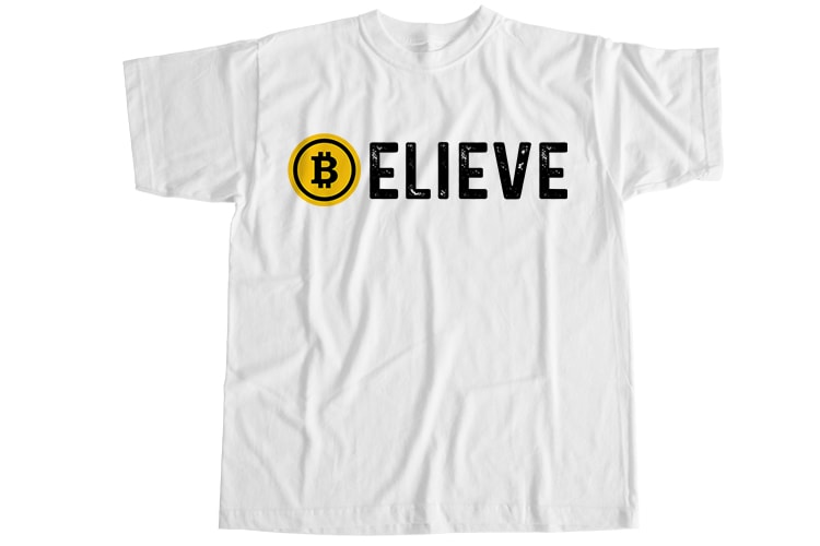 54 bitcoin, 54 bitcoin digital currency T-Shirt Design Bundle