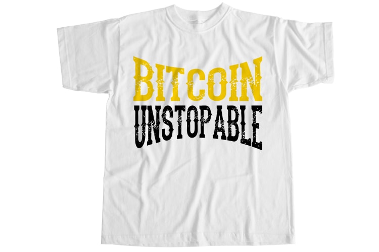 54 bitcoin, 54 bitcoin digital currency T-Shirt Design Bundle