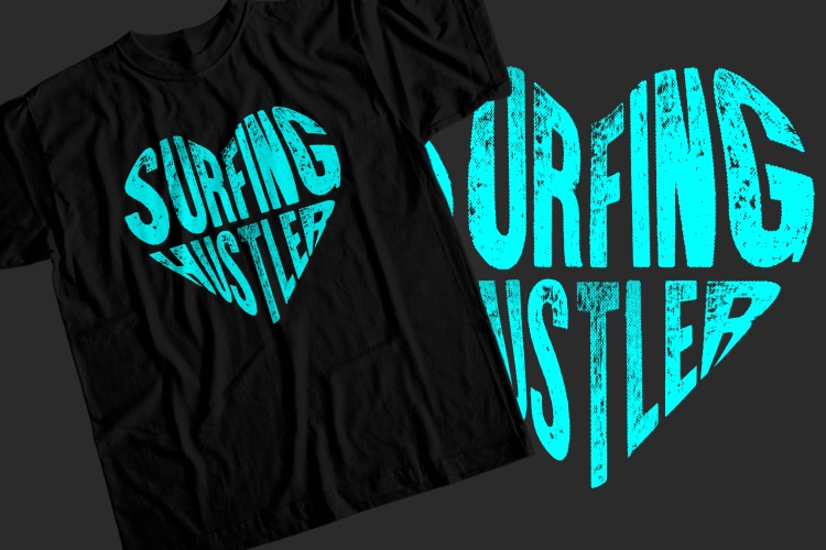 30 Summer Surfing T-Shirt Design Bundle