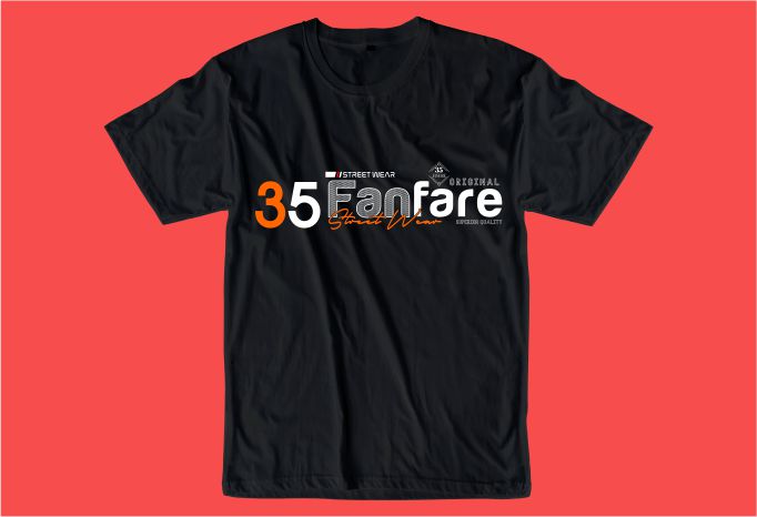 DESAIN KEMEJA FANFARE T