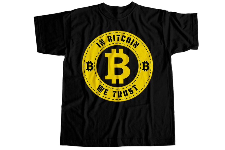 54 bitcoin, 54 bitcoin digital currency T-Shirt Design Bundle for ...