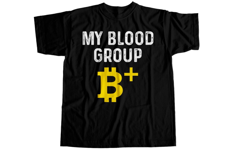 54 bitcoin, 54 bitcoin digital currency T-Shirt Design Bundle