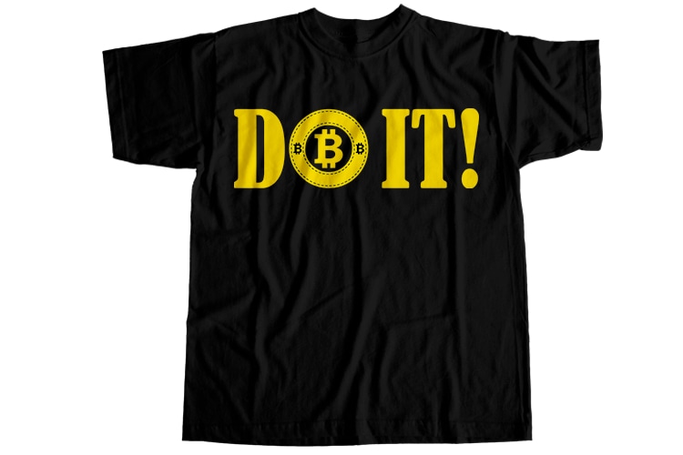 54 bitcoin, 54 bitcoin digital currency T-Shirt Design Bundle