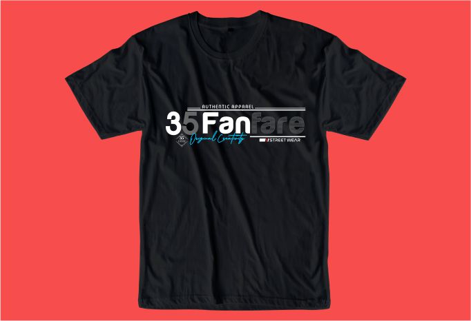 DESAIN KEMEJA FANFARE T