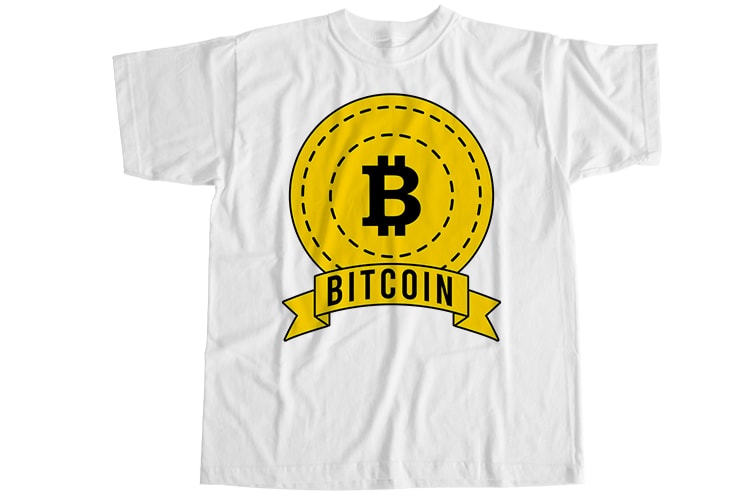 54 bitcoin, 54 bitcoin digital currency T-Shirt Design Bundle