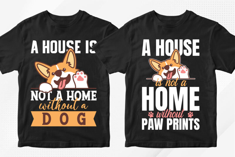 t-shirt vector Dog T-shirt Designs Bundle - 50 Editable Dog Vector T shirt Designs Bundle