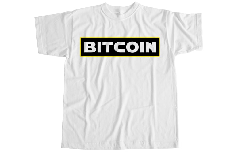 54 bitcoin, 54 bitcoin digital currency T-Shirt Design Bundle