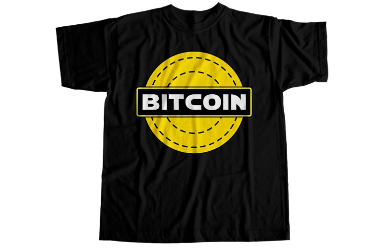 54 bitcoin, 54 bitcoin digital currency T-Shirt Design Bundle