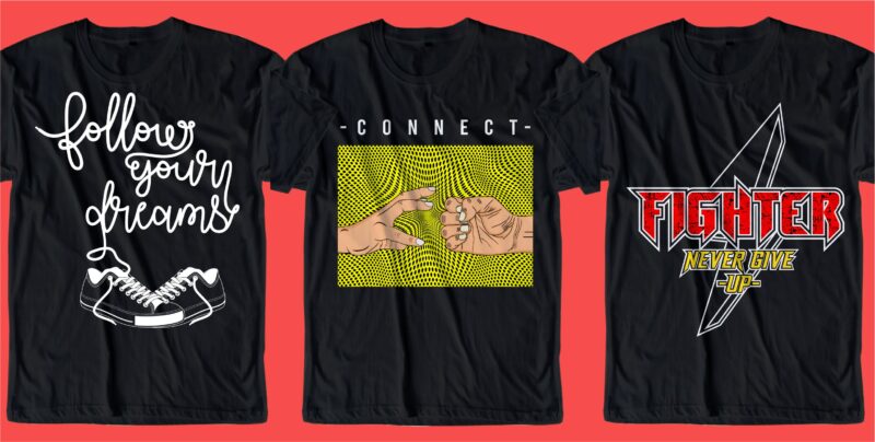 t-shirt vector Quotes T shirt designs bundle, gamer t shirt design, motivational t shirt design,music t shirt design,streetwear t shirt design,adventure t shirt design,inspirational t shirt design, typography,slogans,quote,lettering,quotes design,mega bundle,big bundle,