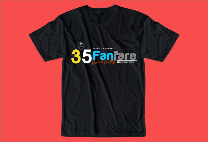 DESAIN KEMEJA FANFARE T