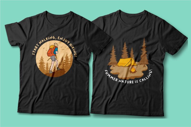 Camping t shirt design, adventure t shirt design, hiking t shirt design, mountain t shirt design, nature lovers t shirt design, expedition, vector, t shirt design bundle, big bundle, mega bundle, huge bundle, camping , slogans,