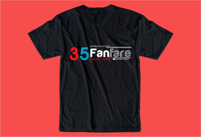 DESAIN KEMEJA FANFARE T