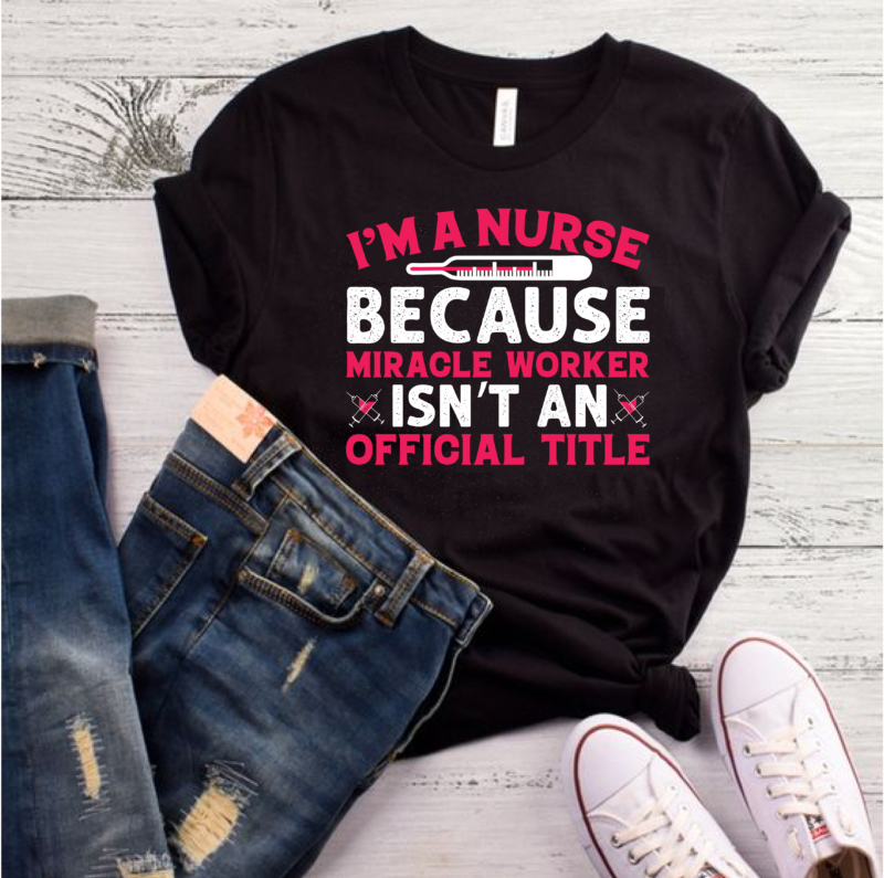 15 best selling nurse t-shirt designs bundle