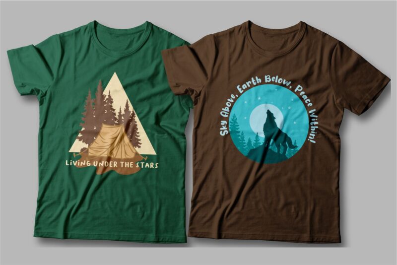 Camping t shirt design, adventure t shirt design, hiking t shirt design, mountain t shirt design, nature lovers t shirt design, expedition, vector, t shirt design bundle, big bundle, mega bundle, huge bundle, camping , slogans,