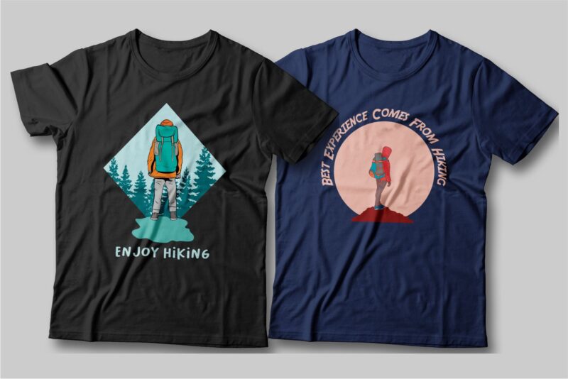 Camping t shirt designs bundle, Camping slogan t shirt design, Adventure t shirt design, Campfire t shirt design, Hiking t shirt design, t shirt designs for POD, Wildlife t shirt,