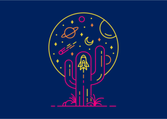 Rocket Journey Into Space 2 t shirt design online