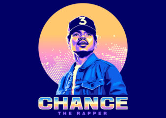 CHANCE THE RAPPER t shirt vector file